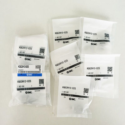 KQG2H10-02S Male Connector Push To Connect Fittings With Thread Sealant, SS316