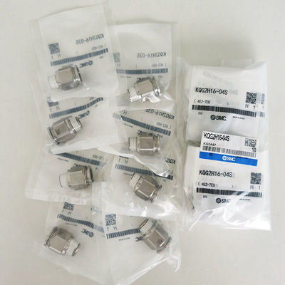 SMC KQG2H16-04S Pneumatic Pipe Fittings Polishing Pneumatic Hose Connector
