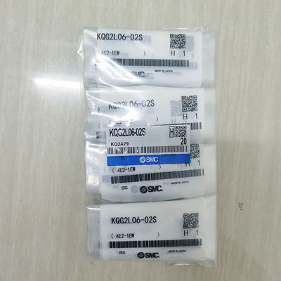SMC KQG2L06-02S Fitting Male Elbow For 6mm Tube,1/8R PORT
