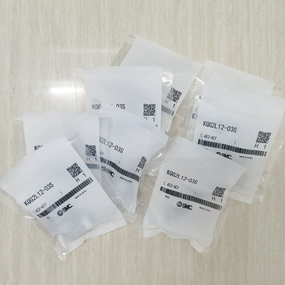 KQG2L12-03S Pneumatic Pipe Fittings Straight Elbow -100kPa To 1MPa