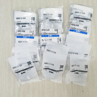 KQG2L12-03S Pneumatic Pipe Fittings Straight Elbow -100kPa To 1MPa