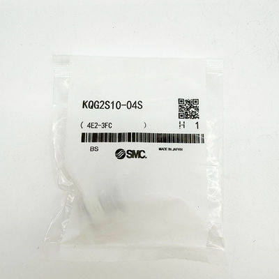 KQG2S10-04S Pneumatic Pipe Fittings Ss 316 Pneumatic Tube Connector
