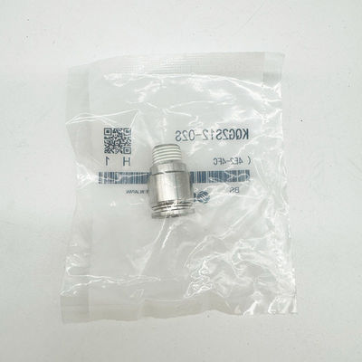 KQG2S12-02S 316 Stainless Steel Hexagonal Cylindrical Head Push In Joint