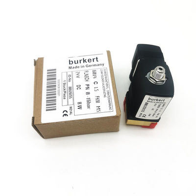 IP65 Rated Burkert 00126155 6014 Solenoid Valve 24V DC Voltage