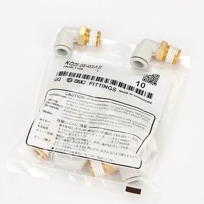 SMC Type Brass Pneumatic Fittings KB2S4-M5 6-01 Threaded Straight Through