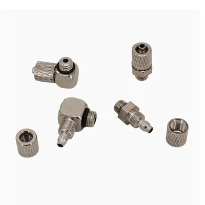 SMC Type Cylinder Micro Quick Twist Connector / Pneumatic Fittings