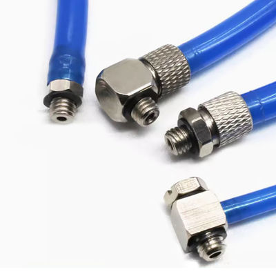 SMC Type Cylinder Micro Quick Twist Connector / Pneumatic Fittings