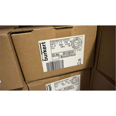 New 00125331 G1/8 burkert solenoid valve 24vdc