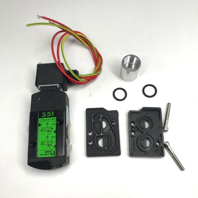 EFG551A001MS ASCO Series 551 Solenoid Valve Interface Spool Valve G 1/4 Single Solenoid