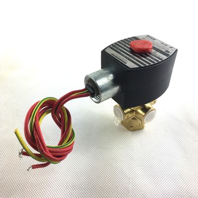 ASCO SCB320B174.230/50 – NPT1/4 3/2 Universal Brass Body NBR Series 320 Direct Operated Inline Solenoid Valves