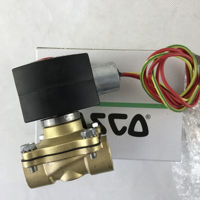 ASCO EF8210G003 120/60AC 2-Way Brass 3/4 In Solenoid Valve Normally Closed General Service