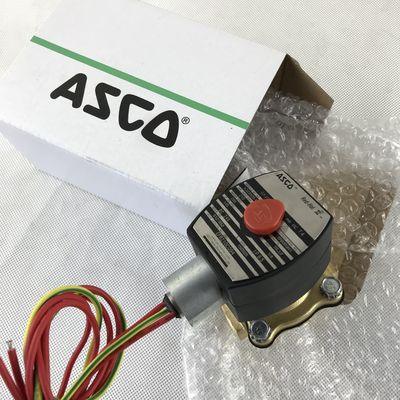 ASCO EF8210G003 120/60AC 2-Way Brass 3/4 In Solenoid Valve Normally Closed General Service