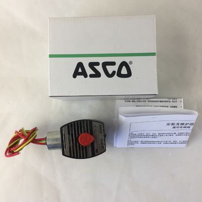 ASCO 8262G138 General Service 1/4" Normally Open 2/2 Way Single Solenoid Valve