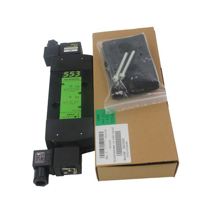Asco Solenoid Valve 553 Scg553a002ms Panel Mount Double Coil