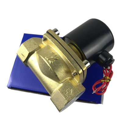 N/O 2W400-40 2 Way 1-1/2" Gas Water Pneumatic Electric Solenoid Valve Water Air Normally Open