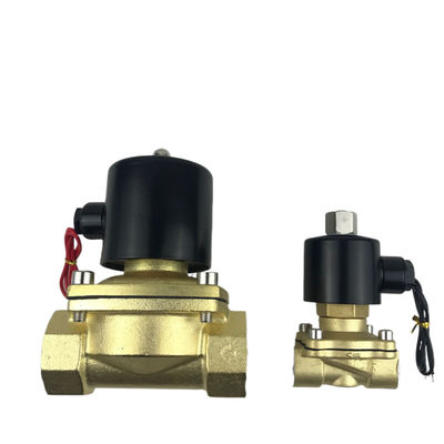 N/O 2W400-40 2 Way 1-1/2" Gas Water Pneumatic Electric Solenoid Valve Water Air Normally Open