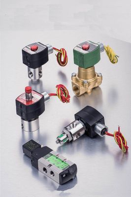 NF8551B402MO-24VDC 1/4 Inch Asco 4 Way Solenoid Valve 2 PSI Minimum Operation