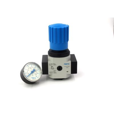 FESTO LR-1/2-D-MIDI 159581 LR-1/2-D-MIDI-MPA 8002257 Zinc Alloy Pressure Regulating Valve With Pressure Gauge 0.5-12 Bar