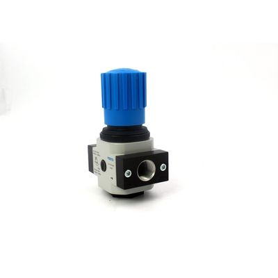 LR-1/4-D-MIDI 186451 LR-1/4-D-MIDI-MPA 8002368 FESTO Zinc Alloy Pressure Regulating Valve With Pressure Gauge 0.5-12 Bar Compact Air Filter Regulator System with Enhanced Performance