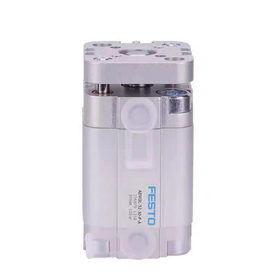 Precision Pneumatic Piston Cylinder With Male Thread Piston Rod End 156855 ADVUL-16-25-P-A