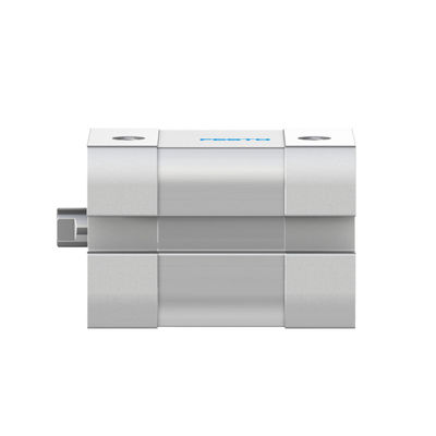 ADN-12-5-A-P-A Piston Pneumatic Cylinder ADN Series Double Acting 20mm Stroke 12mm Rod Wrought Aluminum Alloy