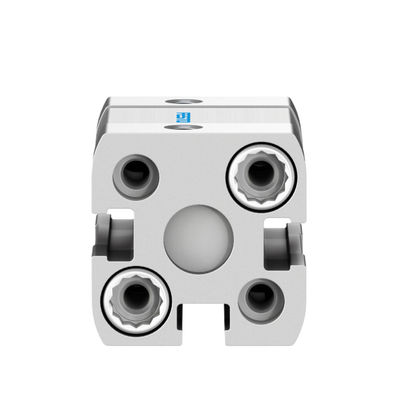 ADN-12-5-A-P-A Piston Pneumatic Cylinder ADN Series Double Acting 20mm Stroke 12mm Rod Wrought Aluminum Alloy