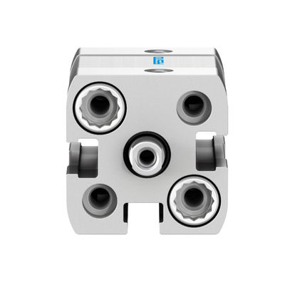ADN-12-5-A-P-A Piston Pneumatic Cylinder ADN Series Double Acting 20mm Stroke 12mm Rod Wrought Aluminum Alloy