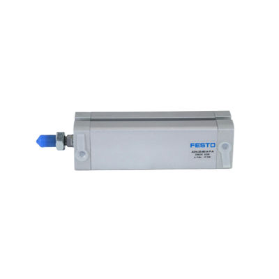 ADN-16-10-A-P-A Pneumatic Piston Cylinder 10mm Stroke 16mm Piston Rod Dia. 0.12 MPa - 1 MPa Operating Pressure