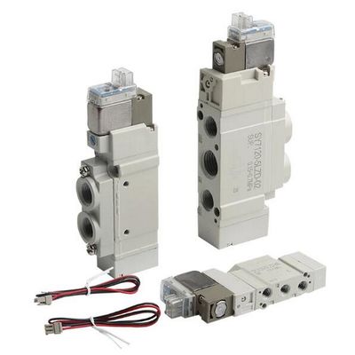 SMC SY7220-5LZD-C8 Pneumatic Solenoid Valve DC24V 2 Position Double Port Size ø8