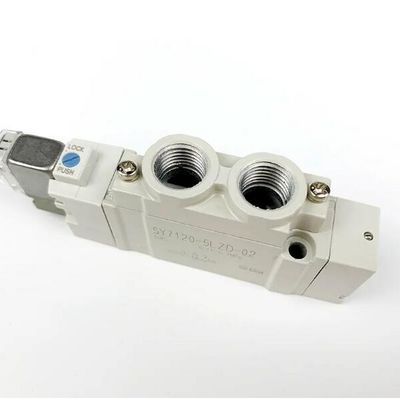 SY7120-5LZD-C4 Pneumatic Solenoid Valve SMC One-touch Fitting Port Size Ø4 DC24V 2 Position Single