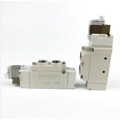 SY7120-5LZD-C4 Pneumatic Solenoid Valve SMC One-touch Fitting Port Size Ø4 DC24V 2 Position Single