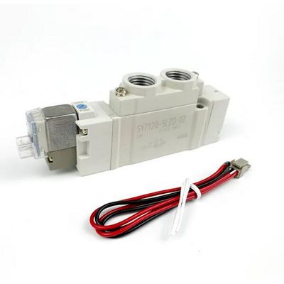 SY7120-5LZD-C4 Pneumatic Solenoid Valve SMC One-touch Fitting Port Size Ø4 DC24V 2 Position Single