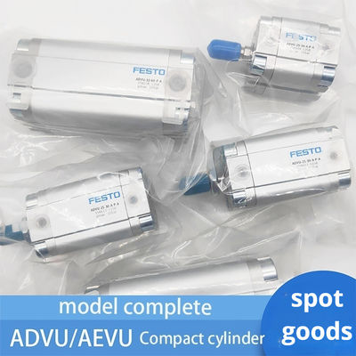 Versatile Piston Pneumatic Cylinder for M5 Connection ADVU-25-5-P-A