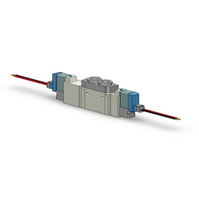 SMC SY5420-5LZD-01 Solenoid Valve Port Size 1/8 3 Position Exhaust Center DC24V