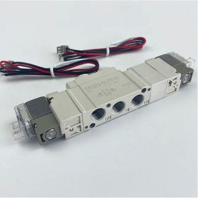 SMC SY5320-6LZD-C4 Pneumatic Solenoid Valve DC12V 3 Position Closed Center One-Touch Fitting Port Size ø4