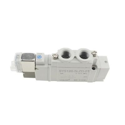 SMC Solenoid Valve SY5320-5LZD-C6 DC12V One-Touch Fitting Port Size ø6 3 Position Closed Center