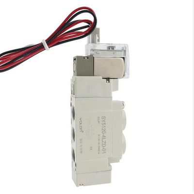 SMC Solenoid Valve SY5320-5LZD-C6 DC12V One-Touch Fitting Port Size ø6 3 Position Closed Center