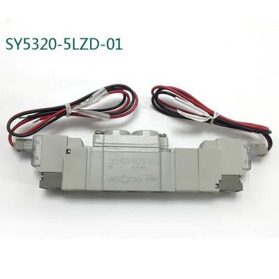 SMC Solenoid Valve SY5320-5LZD-C6 DC12V One-Touch Fitting Port Size ø6 3 Position Closed Center