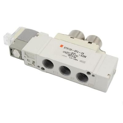 SMC Solenoid Valve SY5220-6LZD-C8 2 Position Double One-Touch Fitting Port Size ø8 DC12V