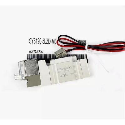 SMC Solenoid Valve SY5220-5LZD-C8 2 Position Double One-Touch Fitting Port Size ø8 DC24V
