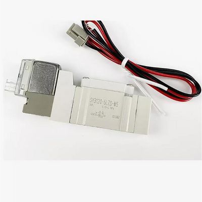 SMC Solenoid Valve SY5220-5LZD-C8 2 Position Double One-Touch Fitting Port Size ø8 DC24V