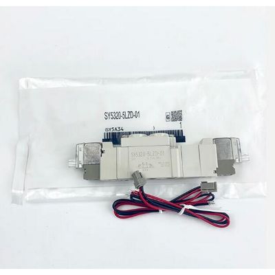 SMC SY5120-6LZD-C8 2 Position Single One-touch Fitting Ø8 Pneumatic Solenoid Valve DC12V