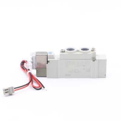 Solenoid Valve SY5120-6LZD-01 SMC2 Position Single DC12V Port Size 1/8 Thread Piping