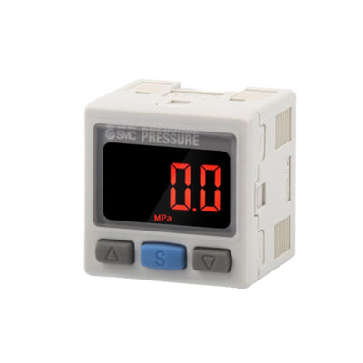 ZSE30A-01-C SMC Digital Pressure Switch Vacuum Pressure R1/8 2-Color Display PNP Open Collector 2 Outputs