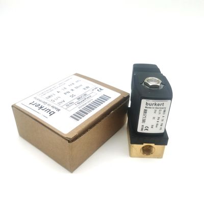 BURKERT 00126138 6014C Normally Closed G1/4 2.0 Flow Orifice AC24V 8W Brass Body Plunger Valve