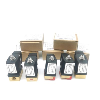 Burkert 00125341 6014C Solenoid Valve Normally Closed G1/8 2.5 Flow Hole DC24V AC24V AC220V
