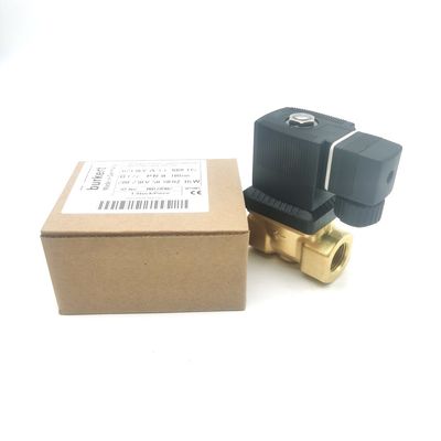 AC220V 00126219 Solenoid Valve Burkert AC220V 6014 C Normally Closed G1/8 1.5 Flow Hole 8W Stainless Steel Valve Body 0~16bar