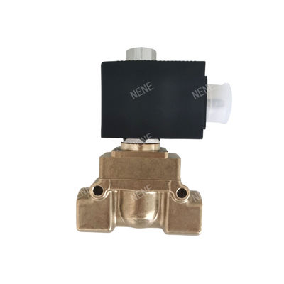 00126162 6014 D burkert solenoid valve Direct Acting Bottom Plate Connection Normally Open 2.0 Flow Hole AC24V 8W Brass Valve Body 0~10bar