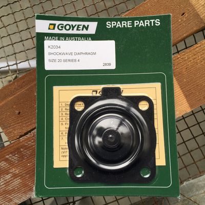 Goyen RCAC20 Maintenance Kits Type K2034 Series T4, ST4, DD4, FS4 Nitrile material top-rated choice