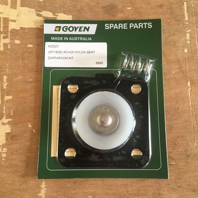 K2501 (M1183B) Goyen Pulse Valve Diaphragm CA25 RCA25 Valve Model DD, FS, MM, T Series